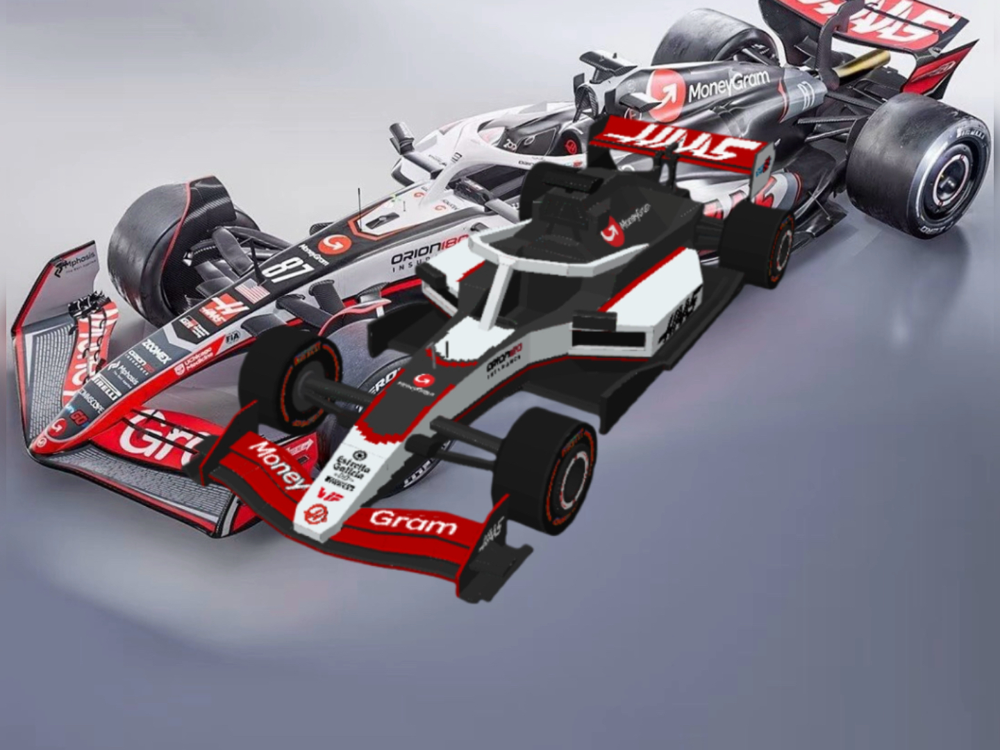 哈斯车队力克雷诺车队，汉密尔顿带队取胜